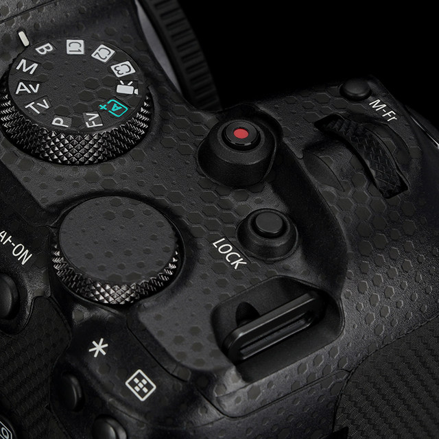 Meibentang ເຫມາະສໍາລັບກ້ອງຖ່າຍຮູບ Canon EOS R6 ຮູບເງົາປ້ອງກັນ canonr6 carbon fiber frosted film sticker ທັງຫມົດ 3M