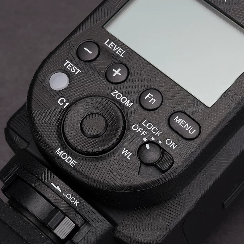 Mebontang подходит для фонарика Sony HVL-F60RM2 защитная пленка Sony углеродное волокно наклейка бумага матовая