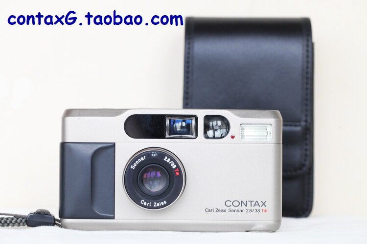 Contax Contax T2 38mm f2 8 zeiss rangefinder champagne 38 2 8 99 new good