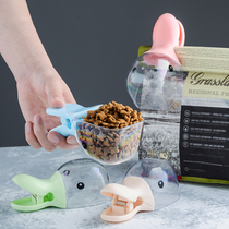 Pet grain spoon grain sealing clip single sale