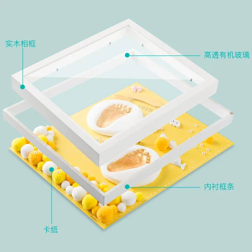 Детские отпечатки рук и ног, чернильная подушечка, сувенир, детская хваталка для новорожденных, отпечаток рук, «сделай сам», подарок на день рождения