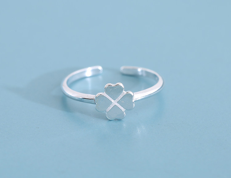 Silver Open Ring Set For Women Minimalist Style Designer Rings_voghion.com