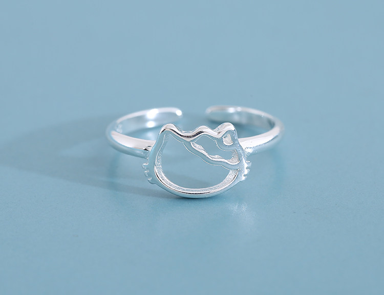Silver Open Ring Set For Women Minimalist Style Designer Rings_voghion.com