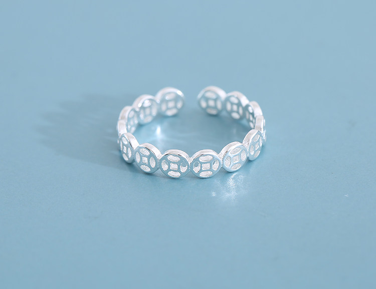 Silver Open Ring Set For Women Minimalist Style Designer Rings_voghion.com
