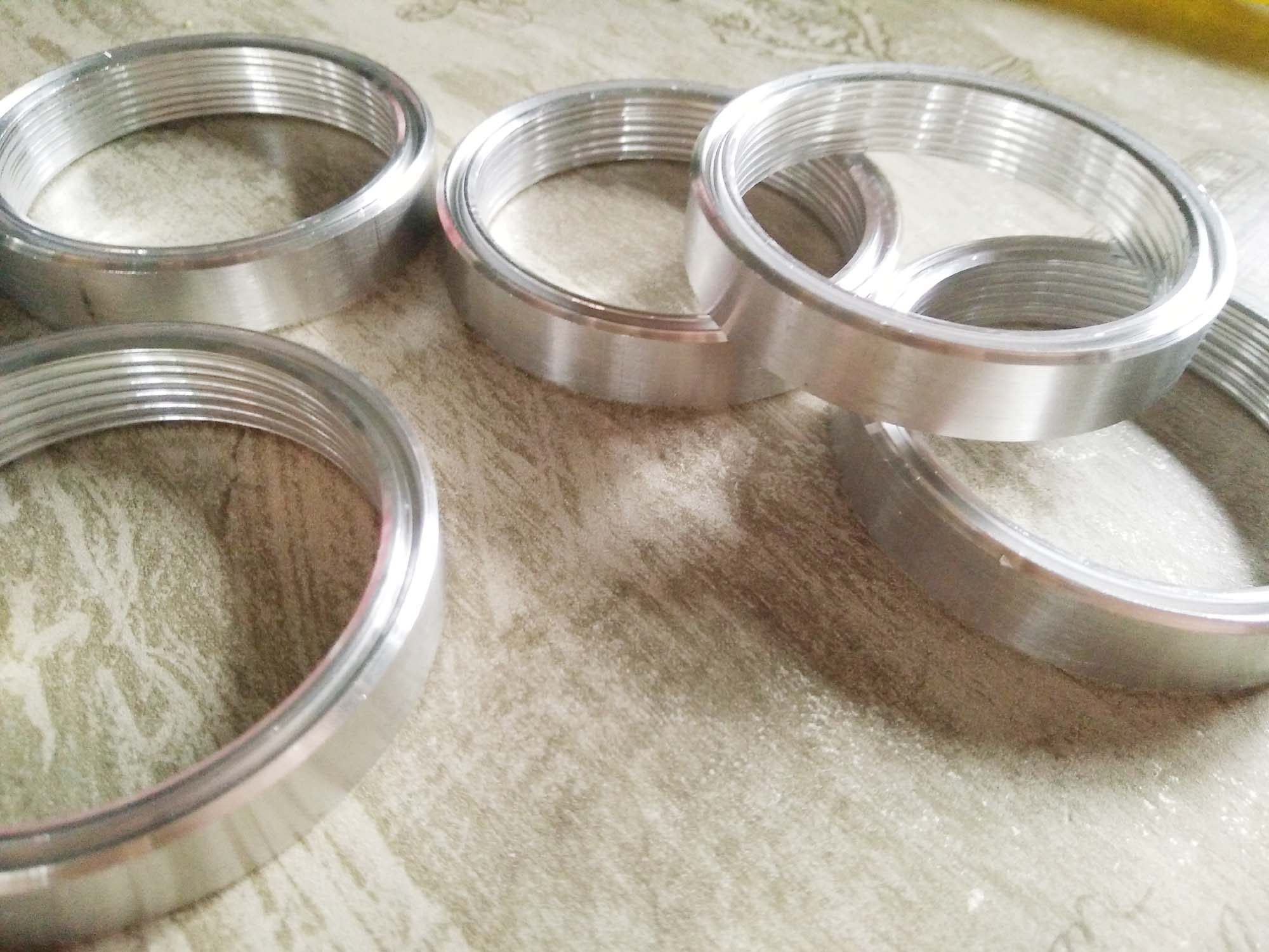 Point style hollow glass aluminium ring glass ring aluminium ring hollow ring point supported hollow curtain wall glass accessories