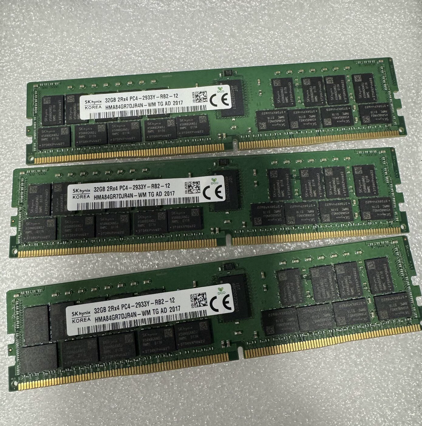 Микрон 32Г DDR4 2RX4 2666V 2933Y 3200A ECC REG RDIMM серверная память