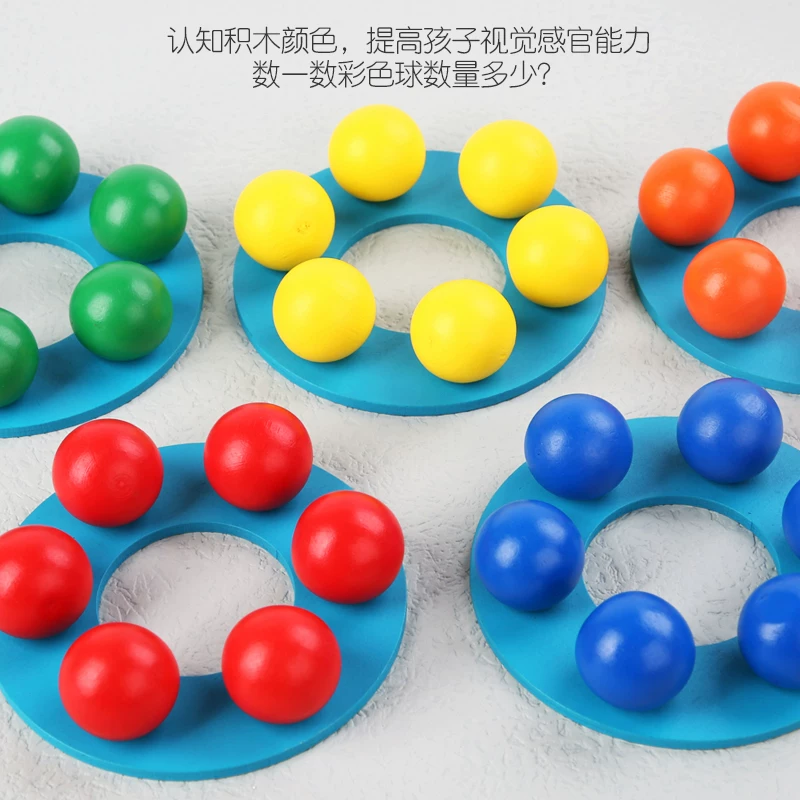 Игра для детей Rainbow board game, Дженга, башня, деревянный конструктор, игрушка, раннее образование, учит балансировать