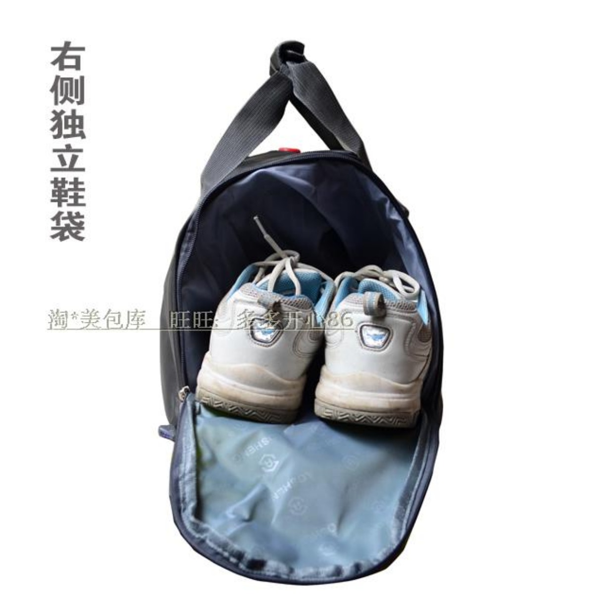 Túi du lịch in tùy chỉnh giày độc lập túi du lịch nam và nữ túi xách phòng tập thể dục thể thao túi du lịch túi hành lý túi đựng đồ du lịch