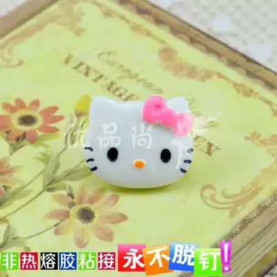 Long color map small cork board painting photo wall press nails big creative pushpin I-shaped nails decorative big head color nails