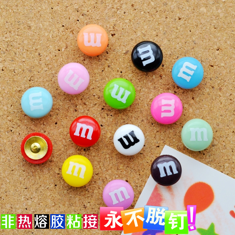 13 13 color 13 grain resin M bean according to nail color nail color nail creative cork big head figure nail can nail wall wall nail