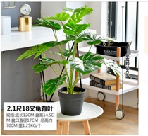 Nordic minimalist creative indoor large bonsai home decorations living room floor large ornaments simulation plant potted plants