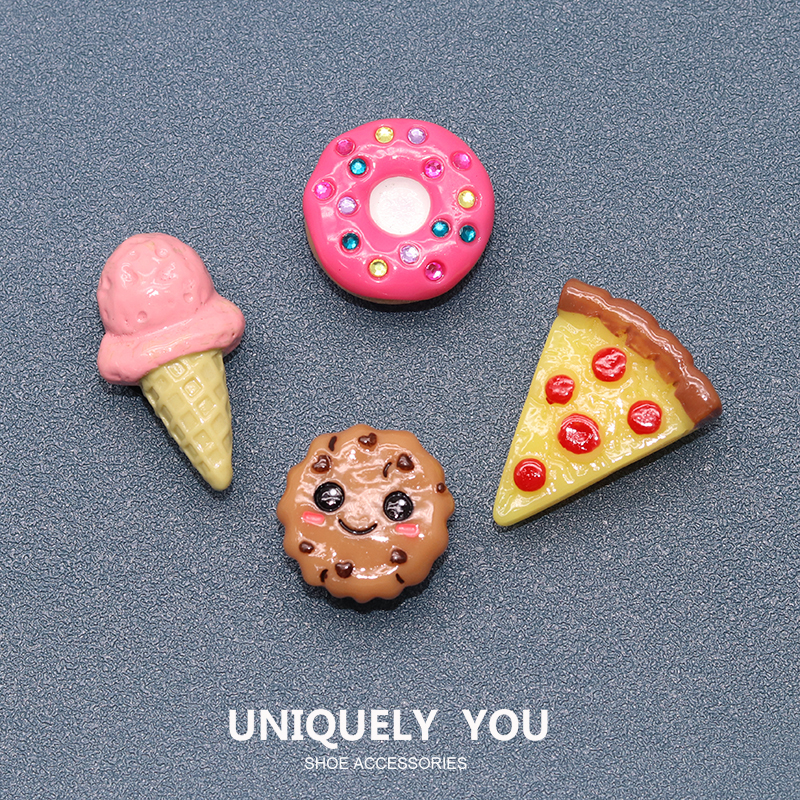 Crocs Shoe Charms, Crocs Accessories, DIY Shoe Decorations, Cute Diamond Donuts