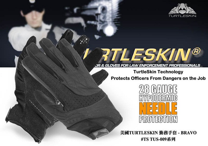 USA TURTELSKIN tortoise A BRAVO TUS009 anti-slit anti-stab light overdraft glove