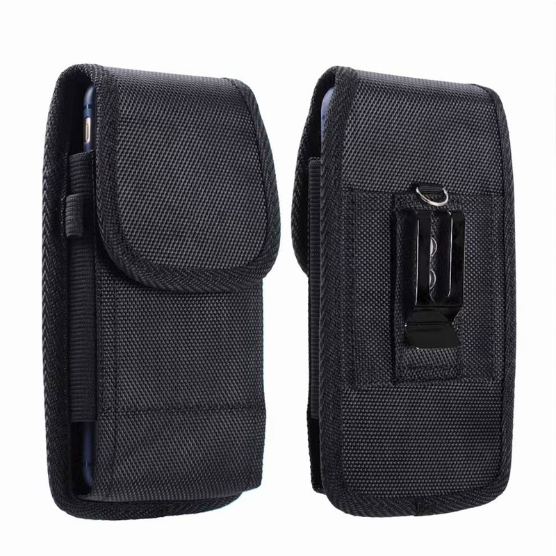 Outdoor mobile phone pocket men wear belt vertical type middle-aged and elderly universal single-layer waist mobile phone bag horizontal mobile phone case