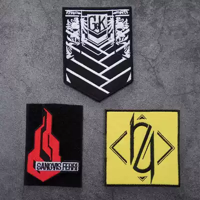 Girl Frontline velcro chapter embroidered epaulette 404 Team Griffin armband Personality epaulette badge Morale chapter