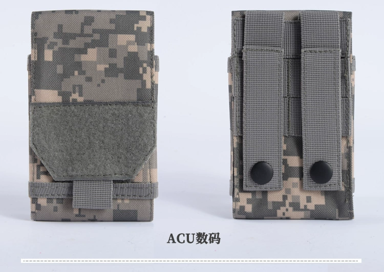 Túi đựng điện thoại di động chiến thuật đa chức năng 5,5 túi 5,5 inch dọc nam thể thao ngoài trời đeo đai túi điện thoại di động - Túi túi đeo hông nam the thao