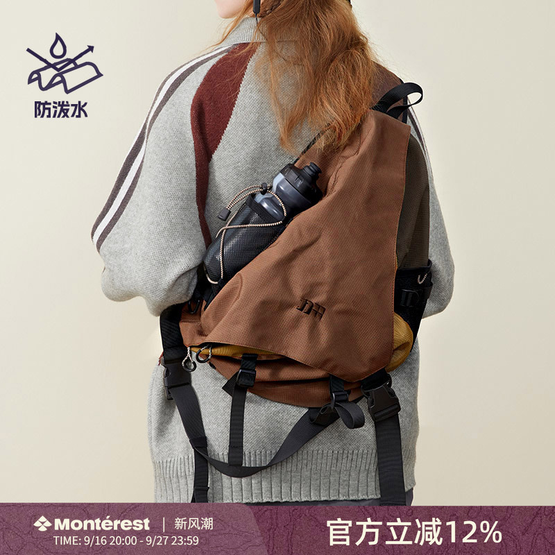 Nothomme Outdoor Trendy Brand Retro Water-Repellent Commuter Cycling Sports Bow and Arrow Bag Crossbody Shoulder Bag Nothomme Outdoor Trendy Brand Retro Water-Repellent Commuter Cycling Sports Bow and Arrow Bag Crossbody Shoulder Bag