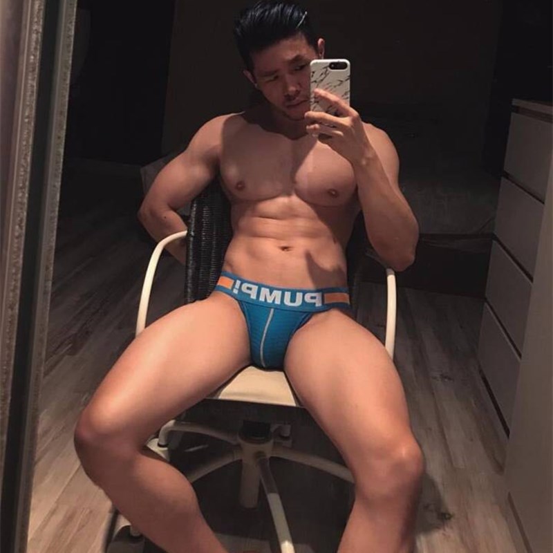 (Four pack)men's thong sexy U convex hip wide edge no trace fun low waist breathable thin double-thong underwear