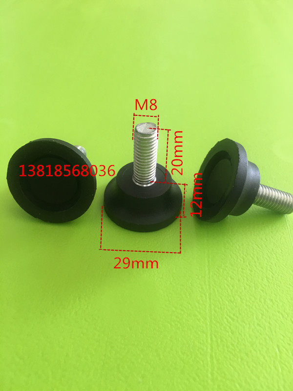 Nylon adjusting foot adjusting foot furniture foot pad foot pad foot M8