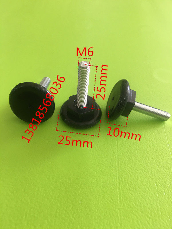 Adjusting feet Nylon adjusting feet Adjusting feet Furniture pads Pads Adjusting screws Foot M6