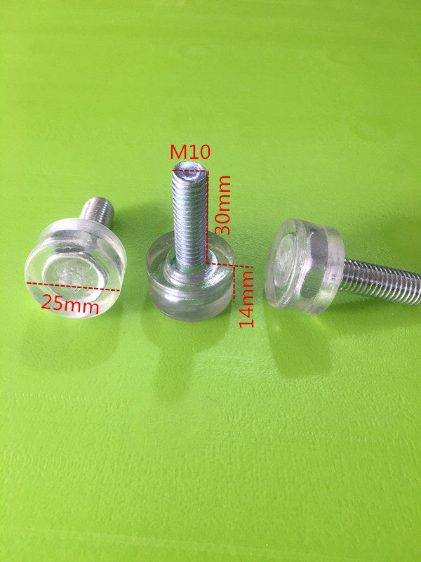 Adjusting foot nylon adjusting foot adjusting foot furniture foot pad foot adjusting screw foot M10