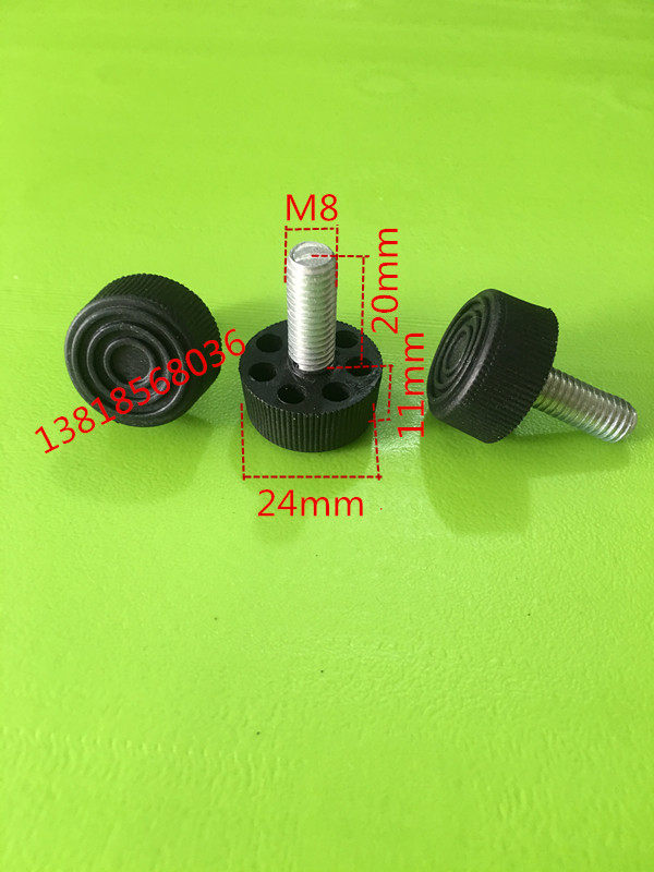 Nylon adjusts feet adjust feet furniture pad feet feet adjust screw M8