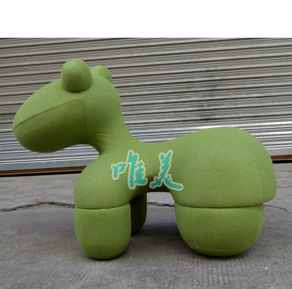 Pony ghế ngựa ghế trẻ em ghế sợi thủy tinh ghế sofa ghế đồ chơi ghế thiết kế đồ nội thất - Đồ nội thất thiết kế sofa da thật
