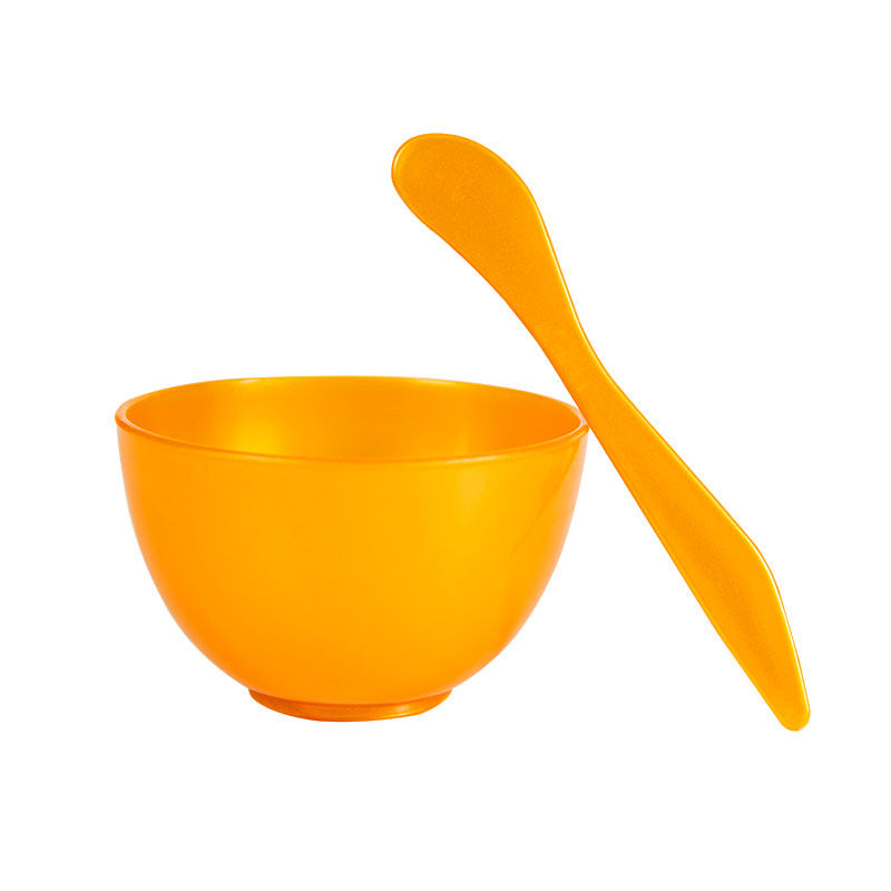 한국어 XIANGBULI 마스크 보울 브러쉬 세트 2피스 로즈 소프트 마스크 홈 뷰티 살롱 마스크 보울 스파-