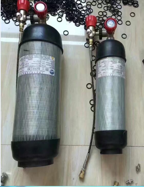 3L 6 8L HIGH PRESSURE carbon fiber cylinder HIGH pressure cylinder 30MPA CARBON fiber bottle Shanghai Ronghua