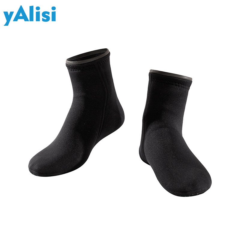 3mm diving socks thickened warm non-slip short tube snorkeling socks men's swimming gloves women's waterproof material socks cover beach shoes