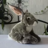 Плюшевая реалистичная милая тряпичная кукла, игрушка, кролик подходит для мужчин и женщин для друга, кукла-кролик