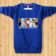 Mùa đông cộng với phân bón XL cotton tròn cổ nam cộng với nhung dày dài tay ấm áp thể thao trùm đầu áo len thủy triều quần áo nam