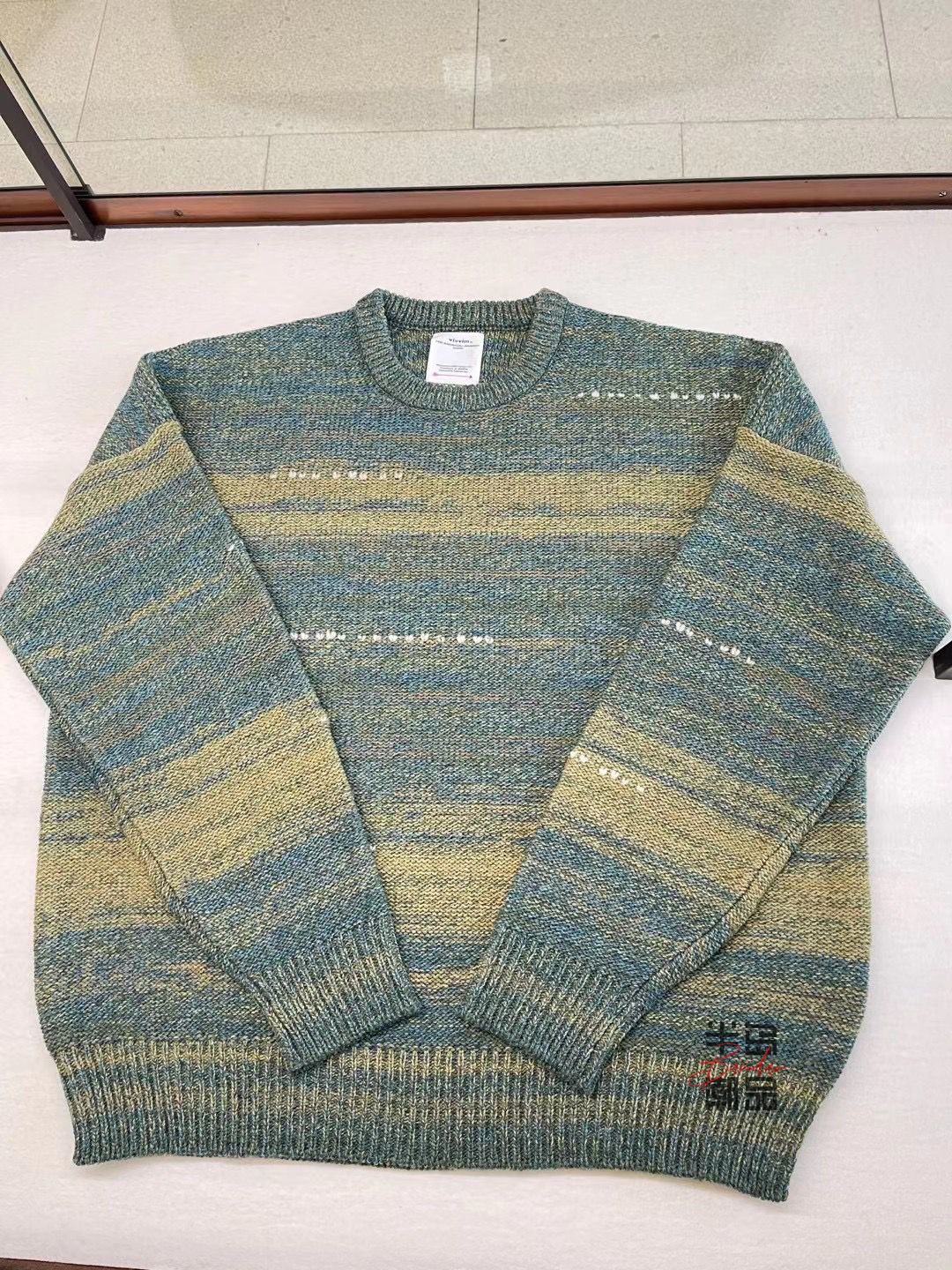 VISVIM AMPLUS KNIT L/S GRADIENT 套頭毛衣針織衫 22SS - Taobao