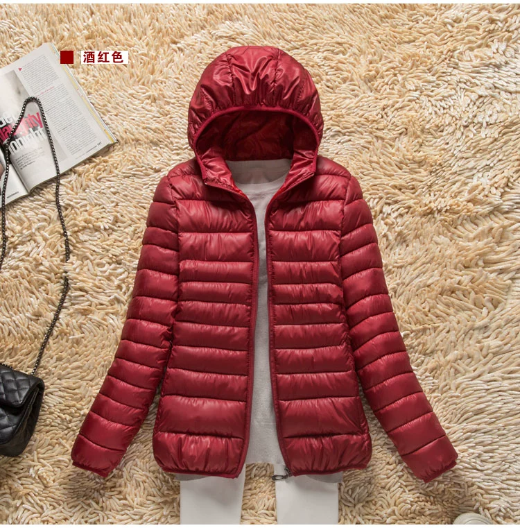 Mùa thu và mùa đông 2018 xuống phần cotton nữ phiên bản Hàn Quốc của áo khoác ngắn thon gọn áo khoác cotton cỡ lớn áo gile lông vũ uniqlo nữ