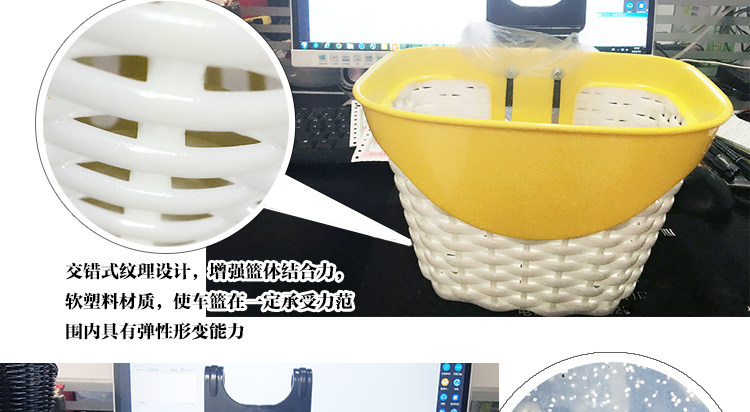 Panier pour vélo en plastique - Ref 2257509 Image 24