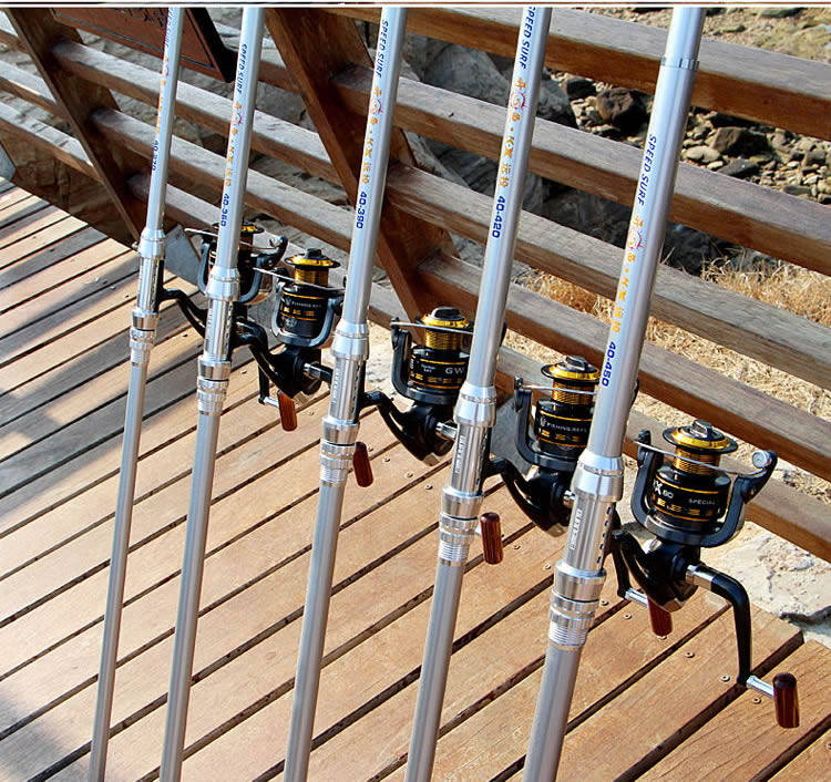 Море удочкой 光威鱼竿碳素超硬远投杆kx海竿长节锚鱼40号海钓全套套装海杆套装 GW