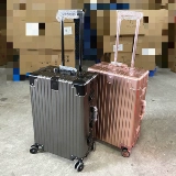 Металлический цельнометаллический чемодан, 26 дюймов, алюминиево-магниевый сплав, увеличенная толщина, 28 дюймов, 34 дюймов, 30 дюймов