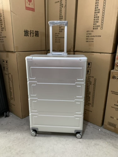 Металлический чемодан, браслет, цельнометаллическая тележка, алюминиево-магниевый сплав, 20 дюймов, 24 дюймов