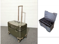 Титановый сплав (закругленные углы), полностью алюминий + губчатый вкладыш