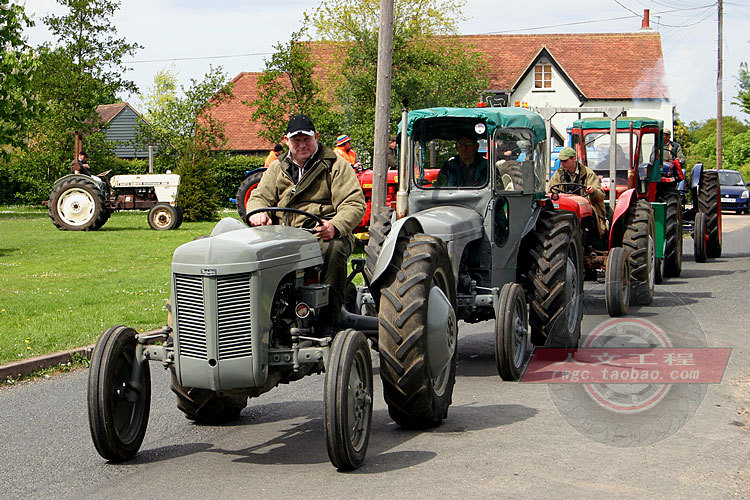 Ferguson Tea 20 Ferguson Classic Gray Tractor Agricultural Vehicle Model France Uh 1:16