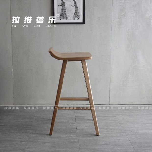 Thượng Hải Starbucks rắn gỗ thanh ghế sắt tròn bàn cafe cafe thanh cao bàn và ghế trà sữa bánh nội thất tùy chỉnh - FnB Furniture
