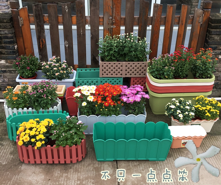 Купить Цветочный горшок Пластиковый прямоугольный цветочный горшок ...