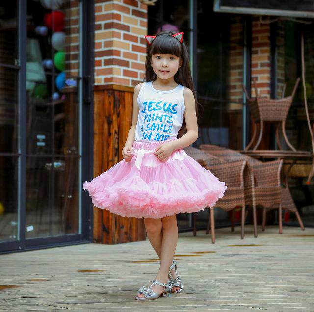 Jupe fillette en mousseline de soie - Ref 2052625 Image 37