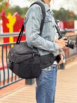 Dual-purpose waist bag SLR camera backpack micro single professional photography backpack multi-function lens camera bag mens waterproof