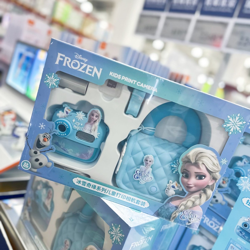 Sam Purchases Thermal Instant Camera Toy for Children, Takes Pictures and Prints, Gift for Boys and Girls, Frozen Theme Sam Purchases Thermal Instant Camera Toy for Children, Takes Pictures and Prints, Gift for Boys and Girls, Frozen Theme