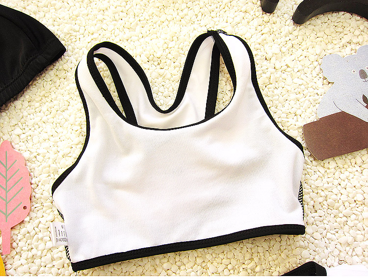 Cô gái Hàn Quốc bikini hoạt hình 1-3 bé chia nhỏ trẻ sơ sinh dễ thương áo tắm ba mảnh đồ bơi cho be gái 13 tuổi