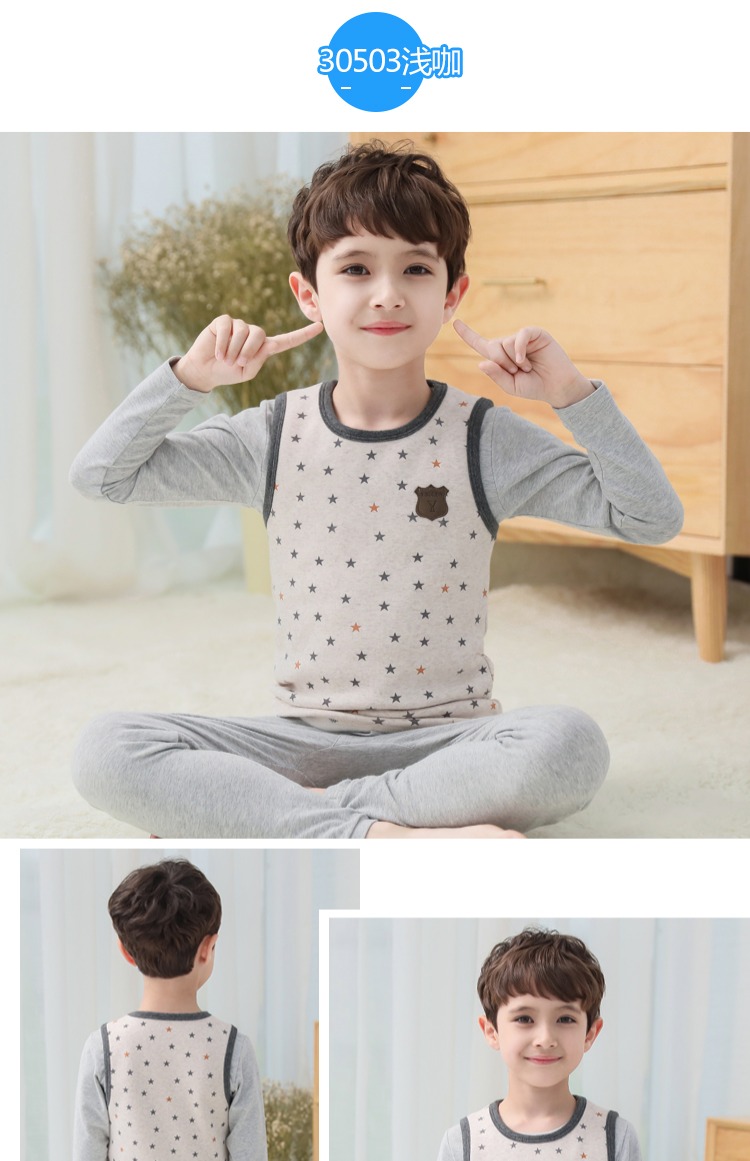 Inbolon trẻ em mùa đông vest bé trai cotton cộng với nhung bé gái dày áo khoác cho bé