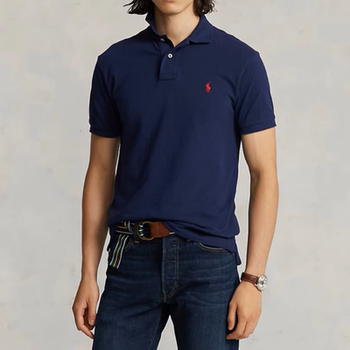 Summer paul rlpolo shirt men's multi-color lapel t-shirt