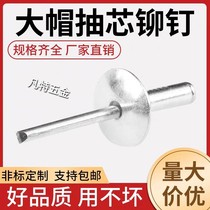 Large hat pull rivets core blind rivets car-specific large head rivets large hat brim pull rivets M3 2-6 4 sale