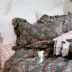 nhập khẩu Hàn Quốc của hoa hồng vườn châu Âu đen châu Âu và Mỹ năm 2018 mới bộ đồ giường bông giường bông váy một gia đình bốn - Bộ đồ giường bốn mảnh